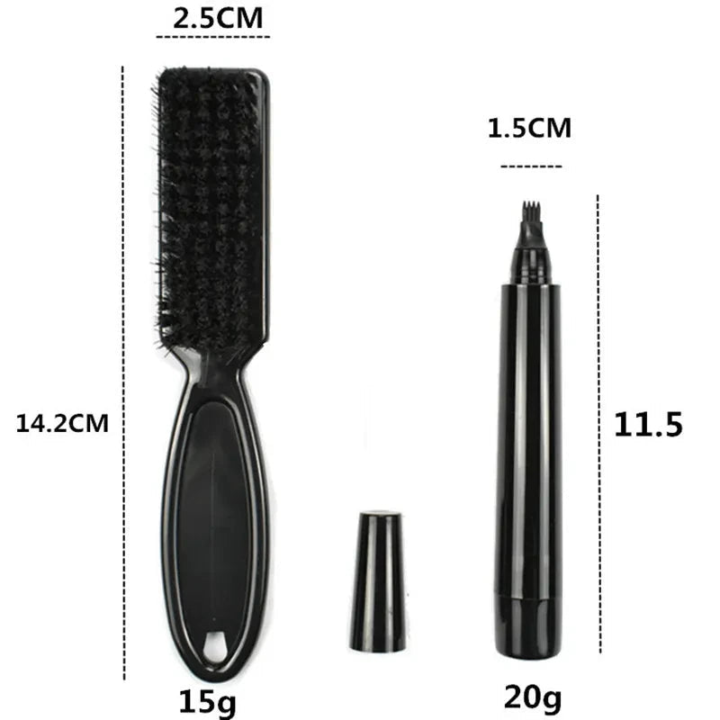 LÁPIZ MÁGICO CON CEPILLO PARA BARBA Y CEJAS
