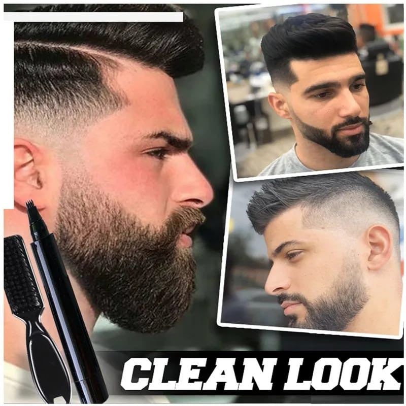 LÁPIZ MÁGICO CON CEPILLO PARA BARBA Y CEJAS