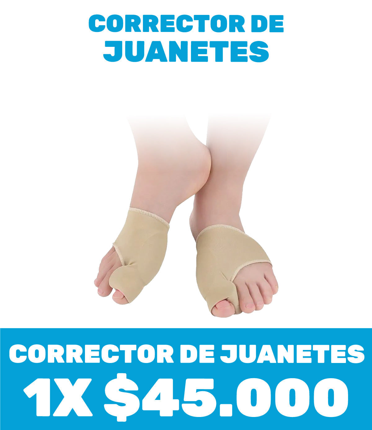Corrector ortopédico de juanetes - Super Ofertas