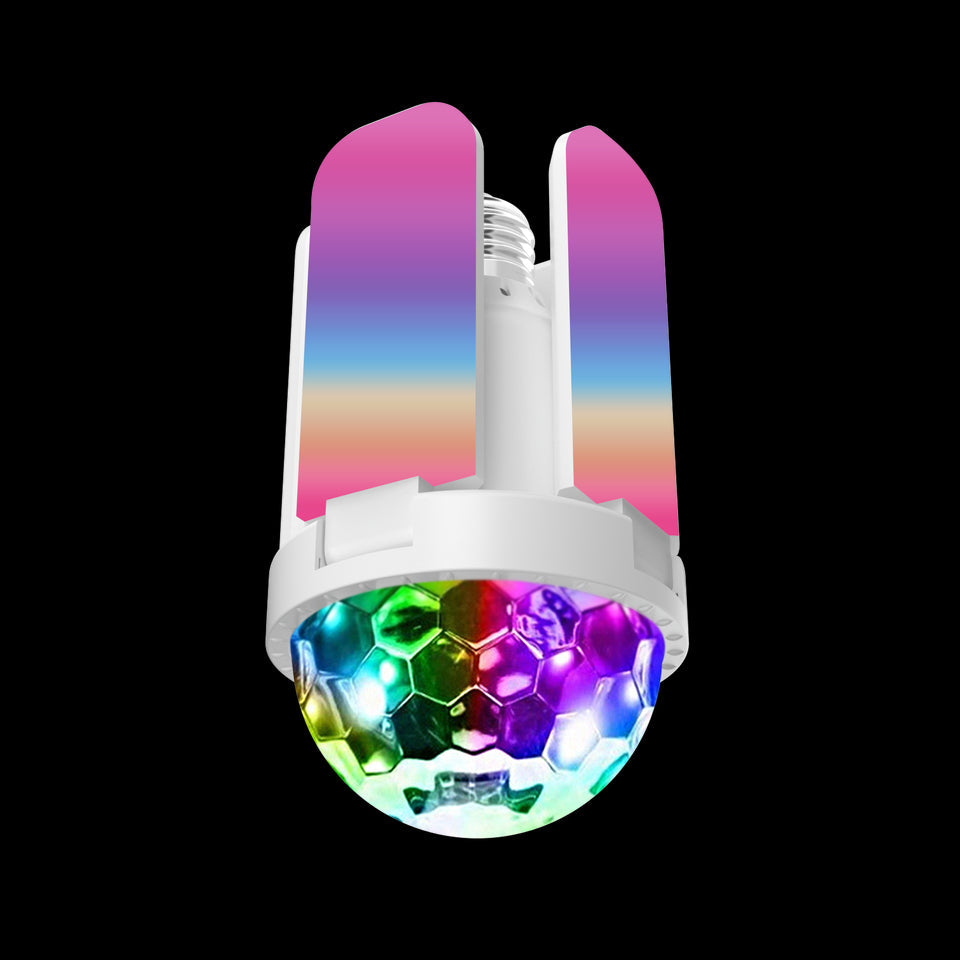 Ilumina tu Fiesta con la Bombilla LED de Colores y Sonido - Paguealrecibir.com