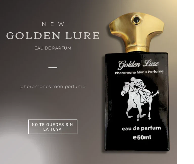 ¡Golden Lure! Perfume con Feromonas ✨🌹