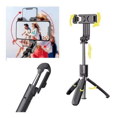 Tripode Selfie Stick 2 en 1