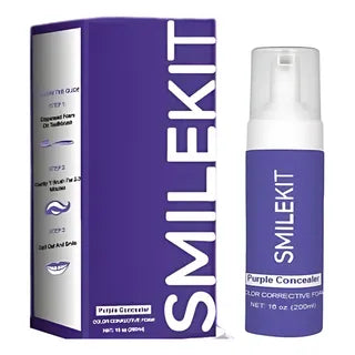 Smilekit espuma morada blanqueadora