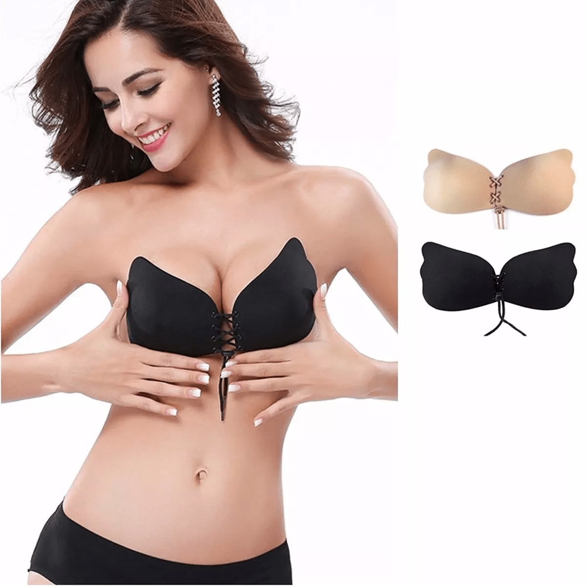 Brasier Adhesivo Reutilizable (Incluye Tirantes) - Super Ofertas