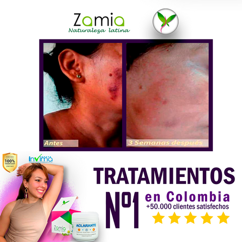 Crema Aclarante Zamia - Super Ofertas