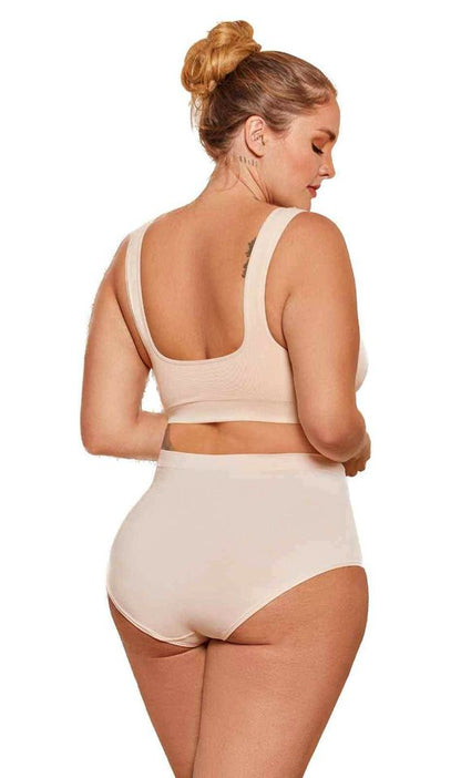 🩱CONJUNTO SIN COSTURA TOP + PANTY 🩱