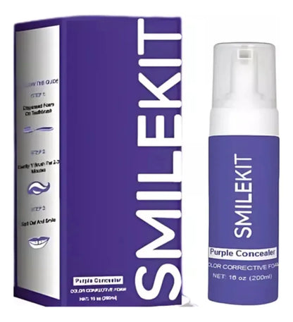 Smilekit espuma morada blanqueadora