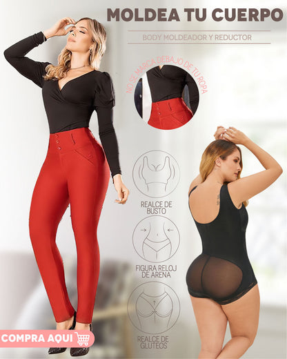 Body Moldeador de Cintura y Control de Abdomen