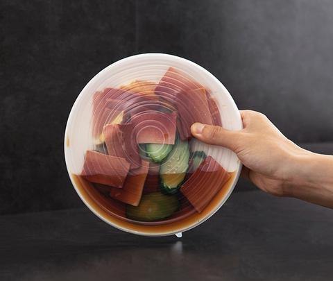 Tapas Elásticas de Silicona x6 Unidades - ToqueModerno