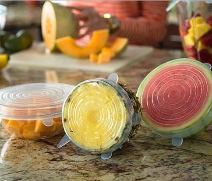 Tapas Elásticas de Silicona x6 Unidades - ToqueModerno