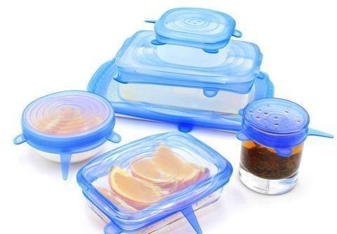 Tapas Elásticas de Silicona x6 Unidades - ToqueModerno