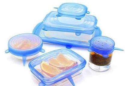 Tapas Elásticas de Silicona x6 Unidades - ToqueModerno